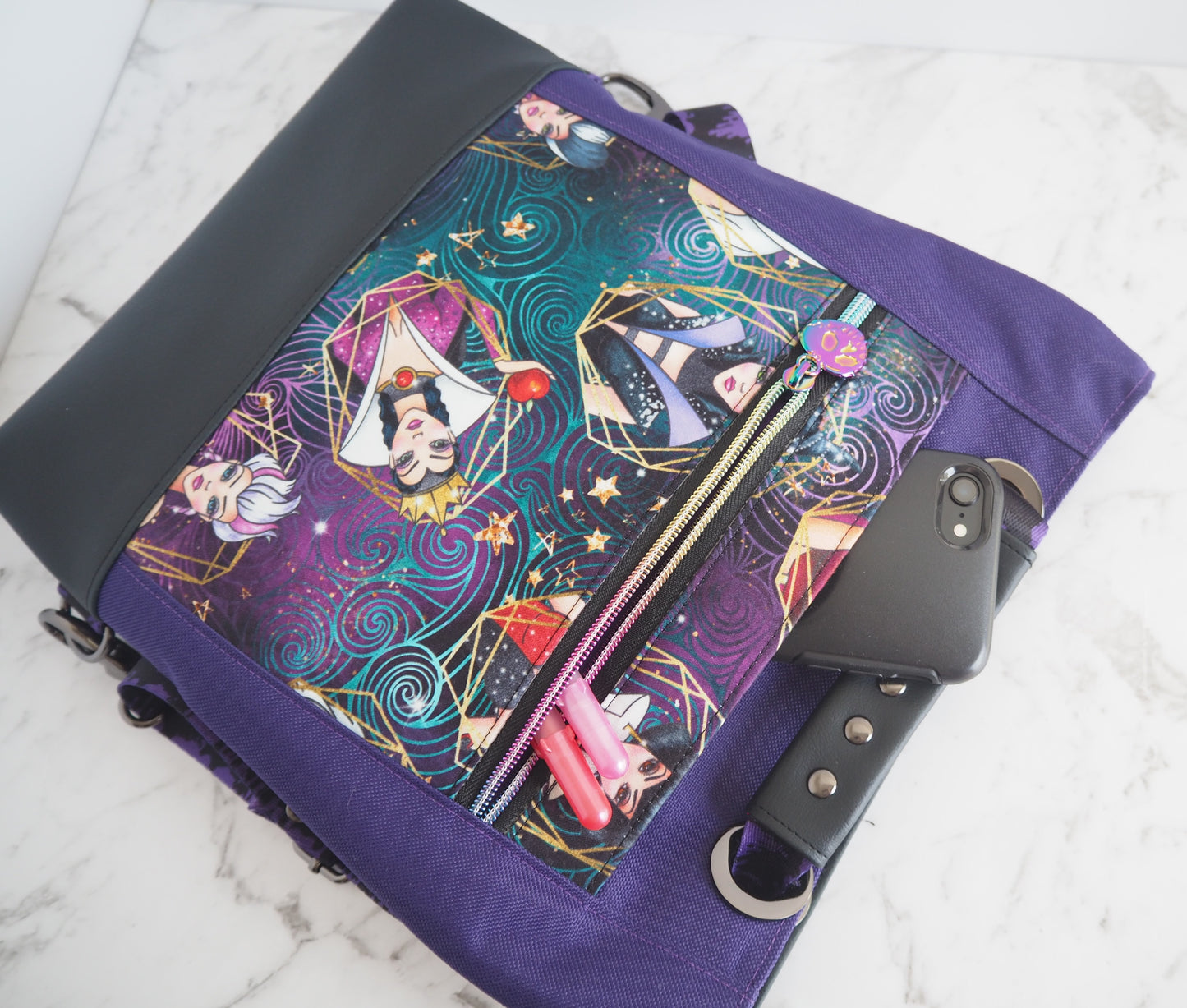 Convertible Crossbody Bag Backpack